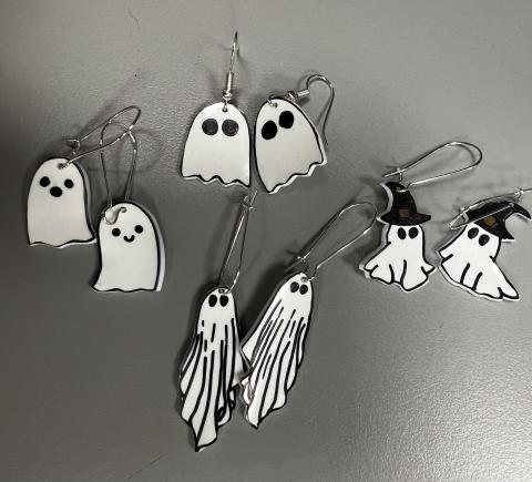 Ghost Earrings