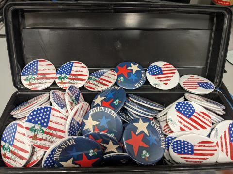 Patriotic Buttons