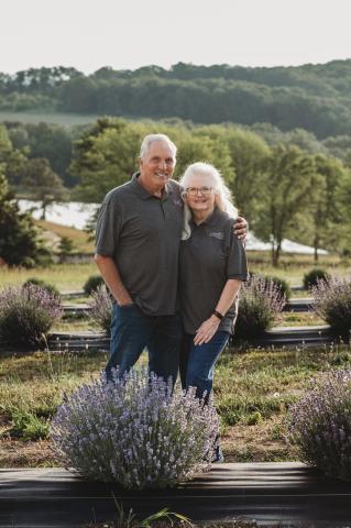 Lavender Rhapsody in Bland, Missouri