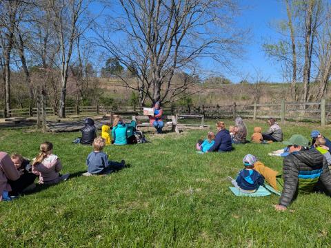 Storytime at Shaw Nature Reserve