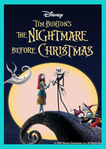 Movie poster for Nightmare Before Christmas