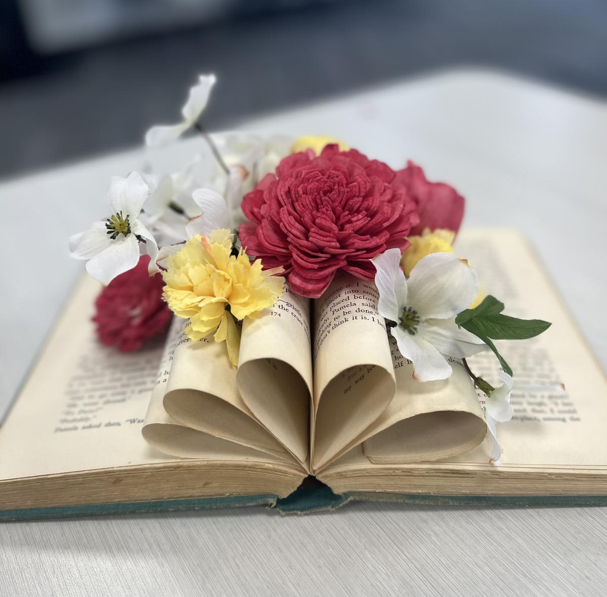 Book flower arrangement