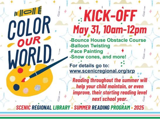 Color our world Kick of 