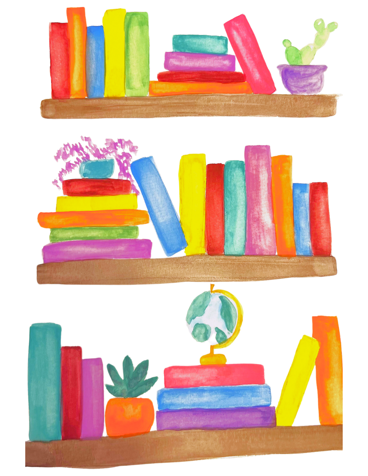 Watercolor Book Tracker