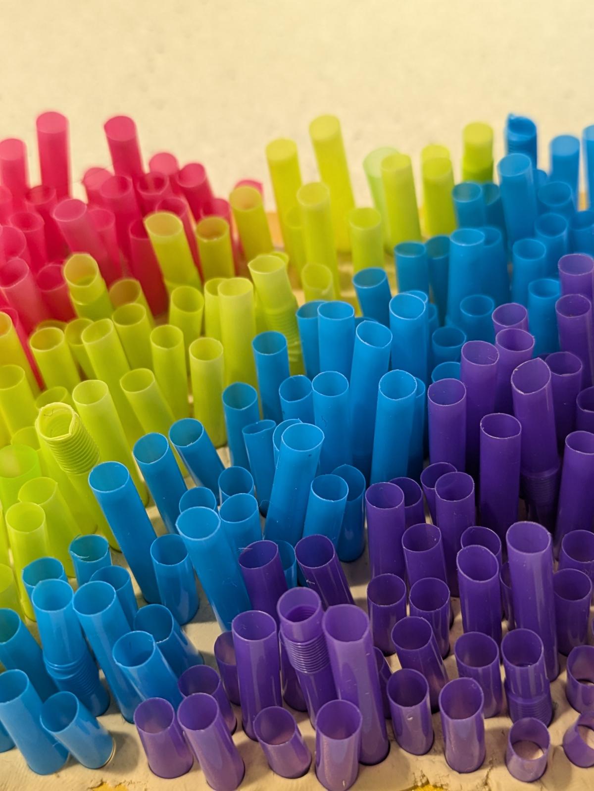 straw sculpture